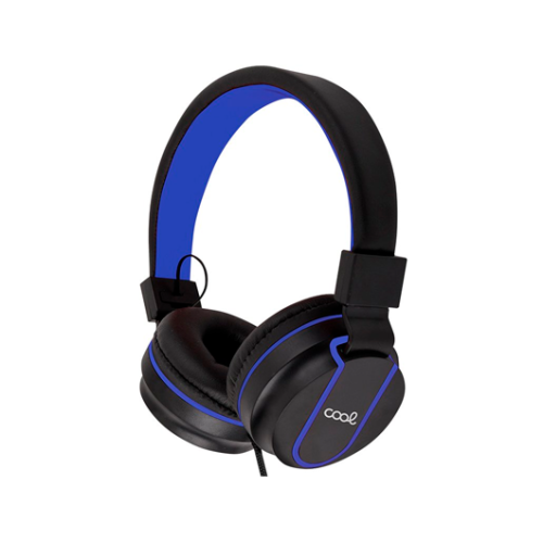 AURICULARES COOL TORONTO BLACK-BLUE