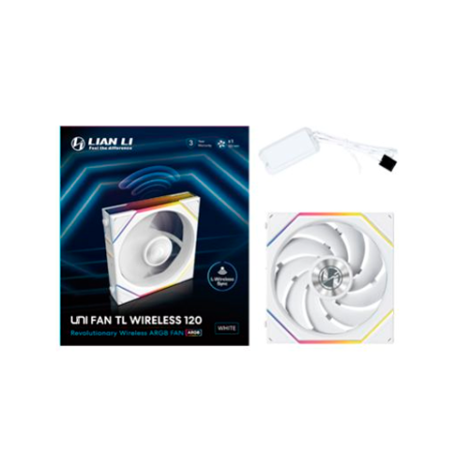 VENTILADOR 120X120 LIAN LI UNIFAN TL120 WIRELESS WHITE