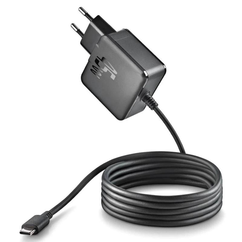 CARGADOR USB PARED NGS GAN 45W USB-C NEGRO