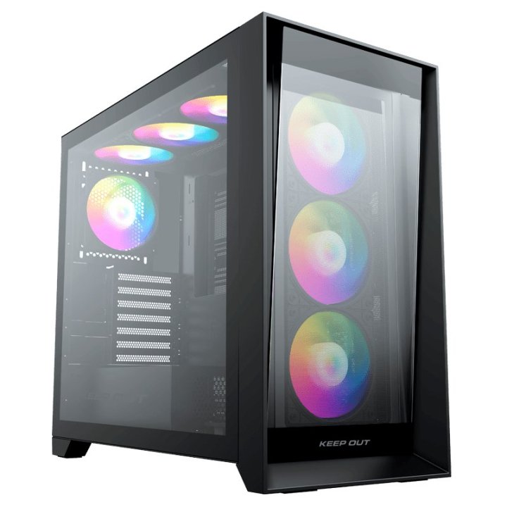 Keep Out Caja E-Atx XC-911 PRO MASTER ARGB TYPE-C