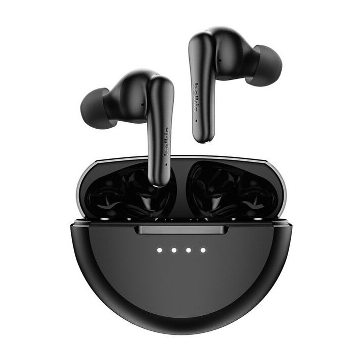Auriculares Bluetooth Belkin Soundform Rhythm ANC Negro 28h IPX5 Multipunto