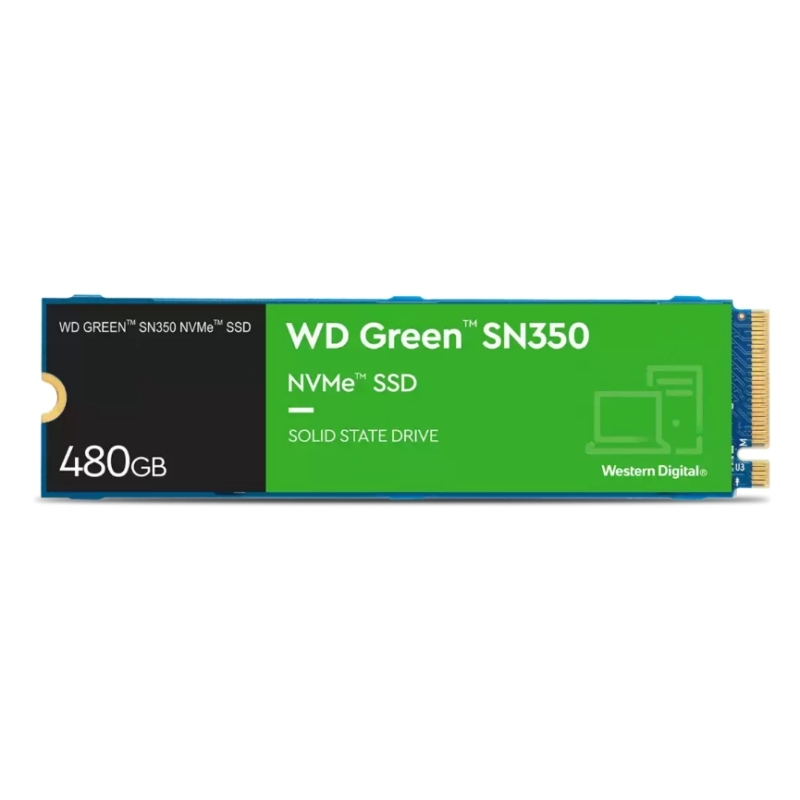 WD Green SN350 WDS480G2G0C SSD 480GB PCIe NMVe 3.0 | Discos duros | Western Digital