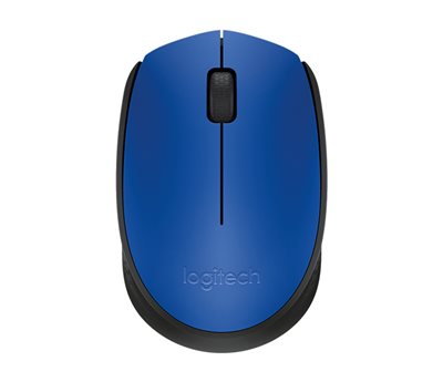 Logitech Ratón Inalámbrico M171 1000 dpi Azul