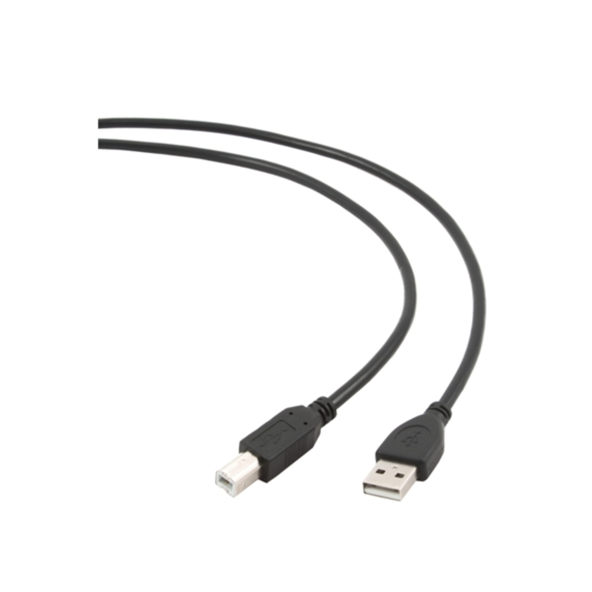 Gembird Cable USB 2.0 Tipo A/M-B/M 1.8 Mts Negro
