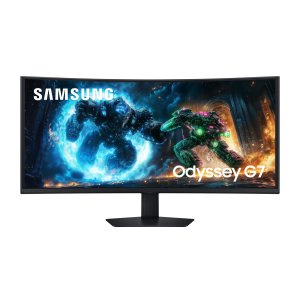 Monitor Curvo 40" Samsung G75F WUHD 180Hz 1ms Regulable Negro
