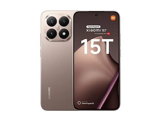 SMARTPHONE XIAOMI 15T  6,73" AMOLED 12GB/512BK ROSE GOLD