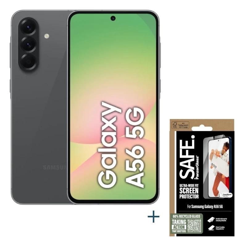 Samsung Galaxy A56 EE 128GB 8GB Black+Prot PanzerG