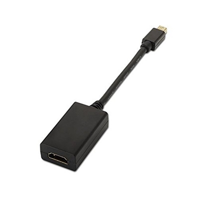 CONVERSOR MINI DP/HDMI,MINI DP/M-HDMI/H,NEGRO 15cm