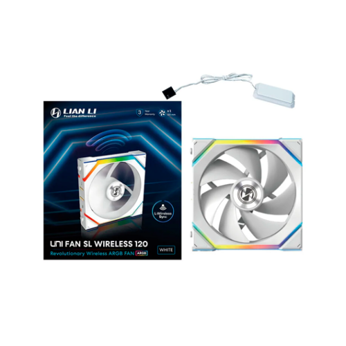 VENTILADOR 120X120 LIAN LI UNIFAN SL WIRELESS WHITE