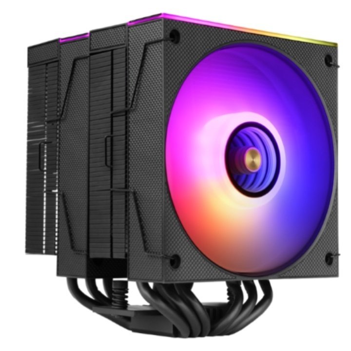 Ventilador CPU Mars Gaming MCPUX26 TDP 350W Doble Torre PWM ARGB Negro