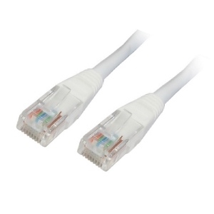 CABLE RED LATIGUILLO RJ45 CAT.5E UTP AWG24 BLANCO 0.5 M NANOCABLE 10.20.0100-W