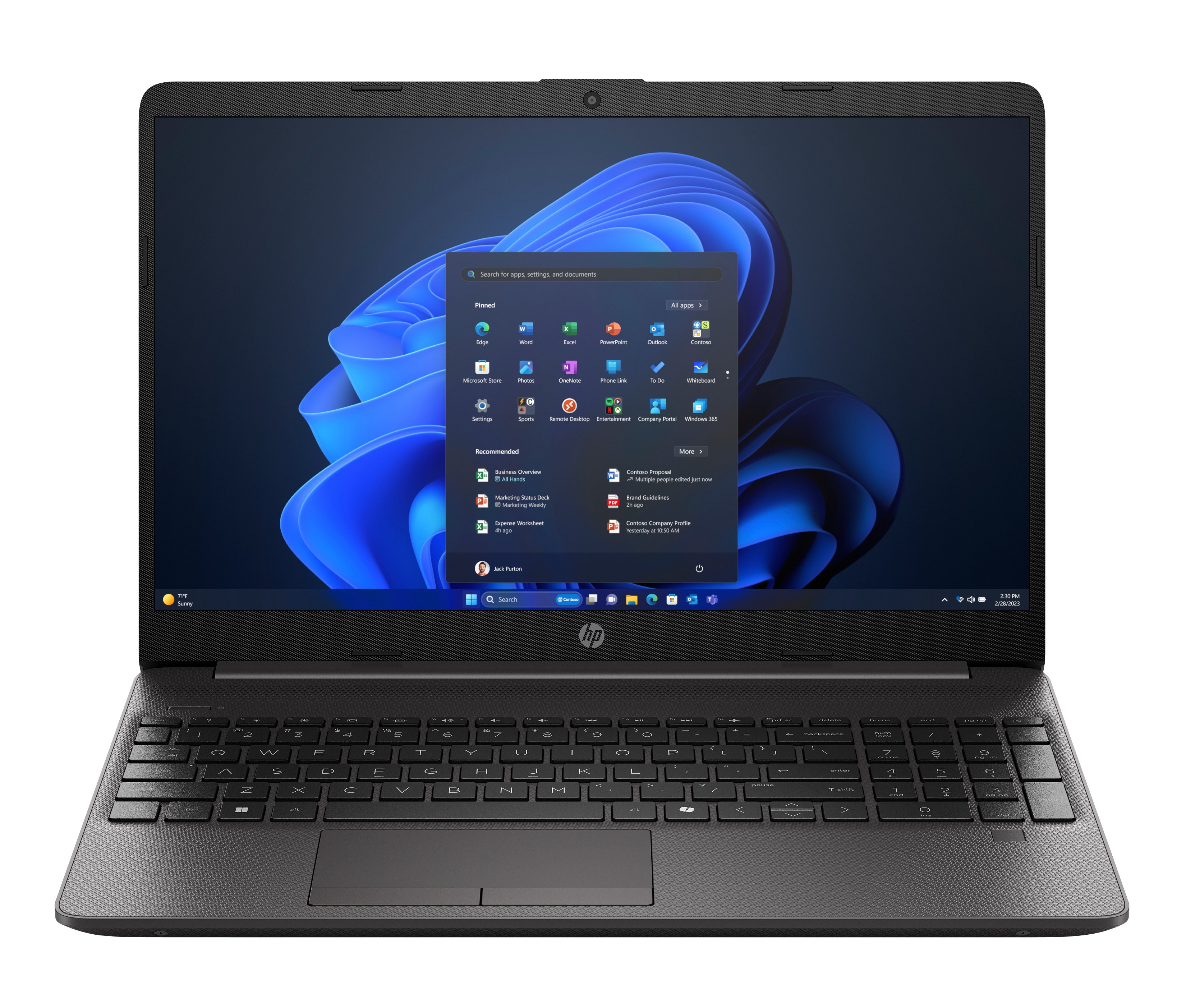 PORTATIL HP CORE 5-120U  8GB 256GB 15.6 W11 250R G9 C38K8AT