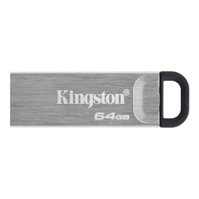 Kingston Memoria USB DTKN 64GB USB 3.2 Gen1 Plata