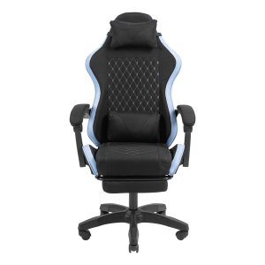 SILLA GAMER MARS GAMING MGCXFGRBL NEGRA Y AZUL REPOSAPIES