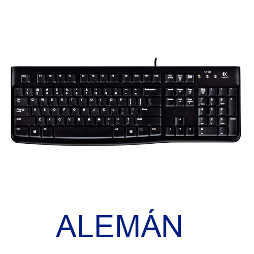 TECLADO LOGITECH OEM K120 ALEMAN FOR BUSSINES