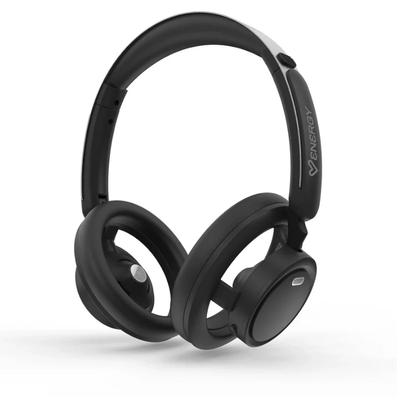 Energy Sistem OpenDesign auriculares Bluetooth ligeros plegables 40h multipunto negros