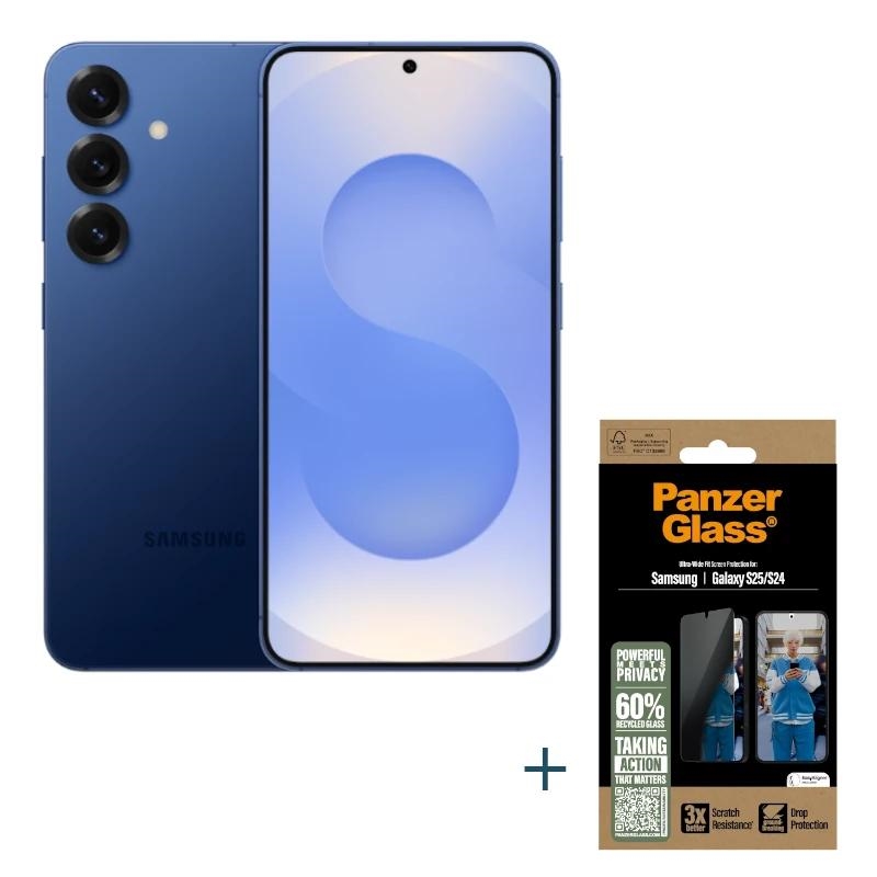 Samsung S25 256G Marino+Protrc Privacidad Panzer