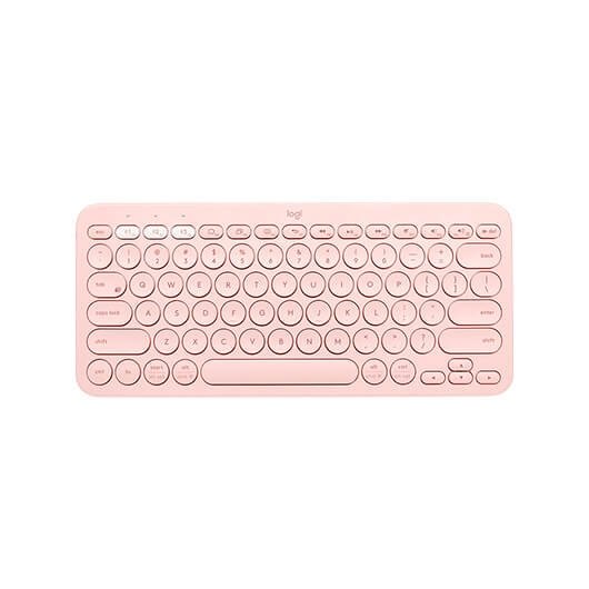 TECLADO LOGITECH K380 MULTI-DEVICE BLUETOOTH ROSA INALAMBR