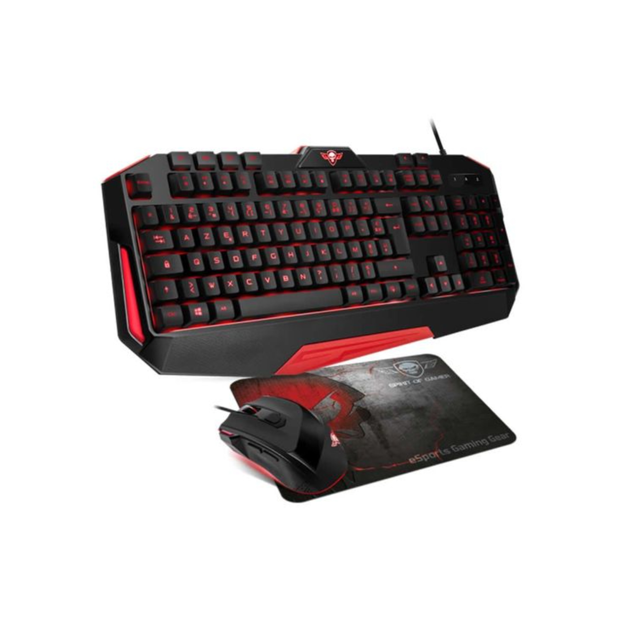 Spirit of Gamer Pack Teclado+ Ratón+ Alfombrilla