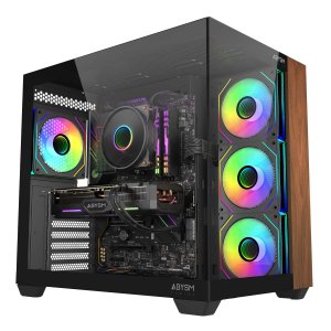 Caja ATX Abysm Sava 285B negra