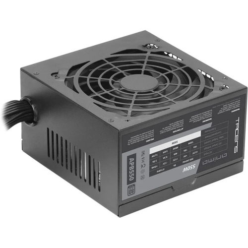 FUENTE ALIMENTACION 550W ANIMA PFC-ACTIVO 80+ BRONZE 12CM ATX NEGRA