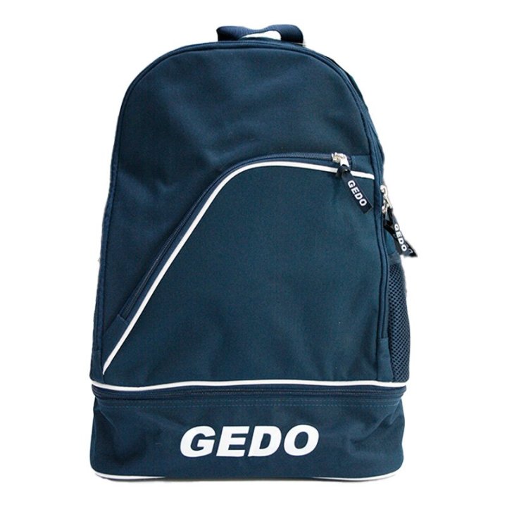 MOCHILA GEDO NAPOLI 4 COMPARTIMIENTOS UNO INFERIOR PARA BOTAS ACOLCHADA COLOR AZUL ROYAL