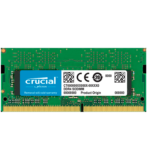 SODIMM 8GB 2400MHz DDR4  CL 17 1.2V  CT8G4SFS824A