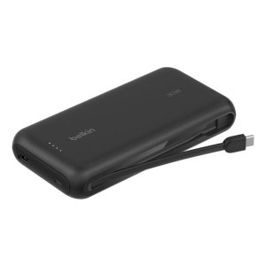 POWERBANK BELKIN BU042KQBK 20000mAh 2xUSB-A 1xUSB-C INCLUYE CARGADOR CABLE USB-C Y FUNDA