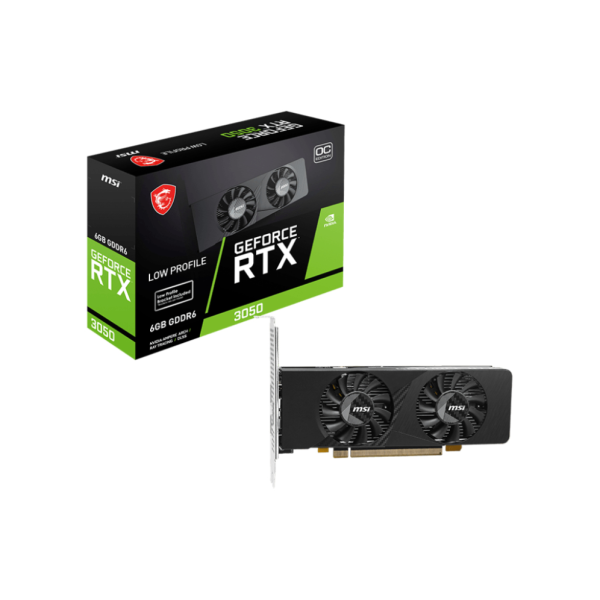 MSI VGA NVIDIA RTX 3050 LP E 6G OC DDR6