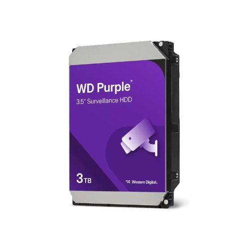 HD 3.5  3 TB SATA WD  5400 RPM. 128 MB PURPLE