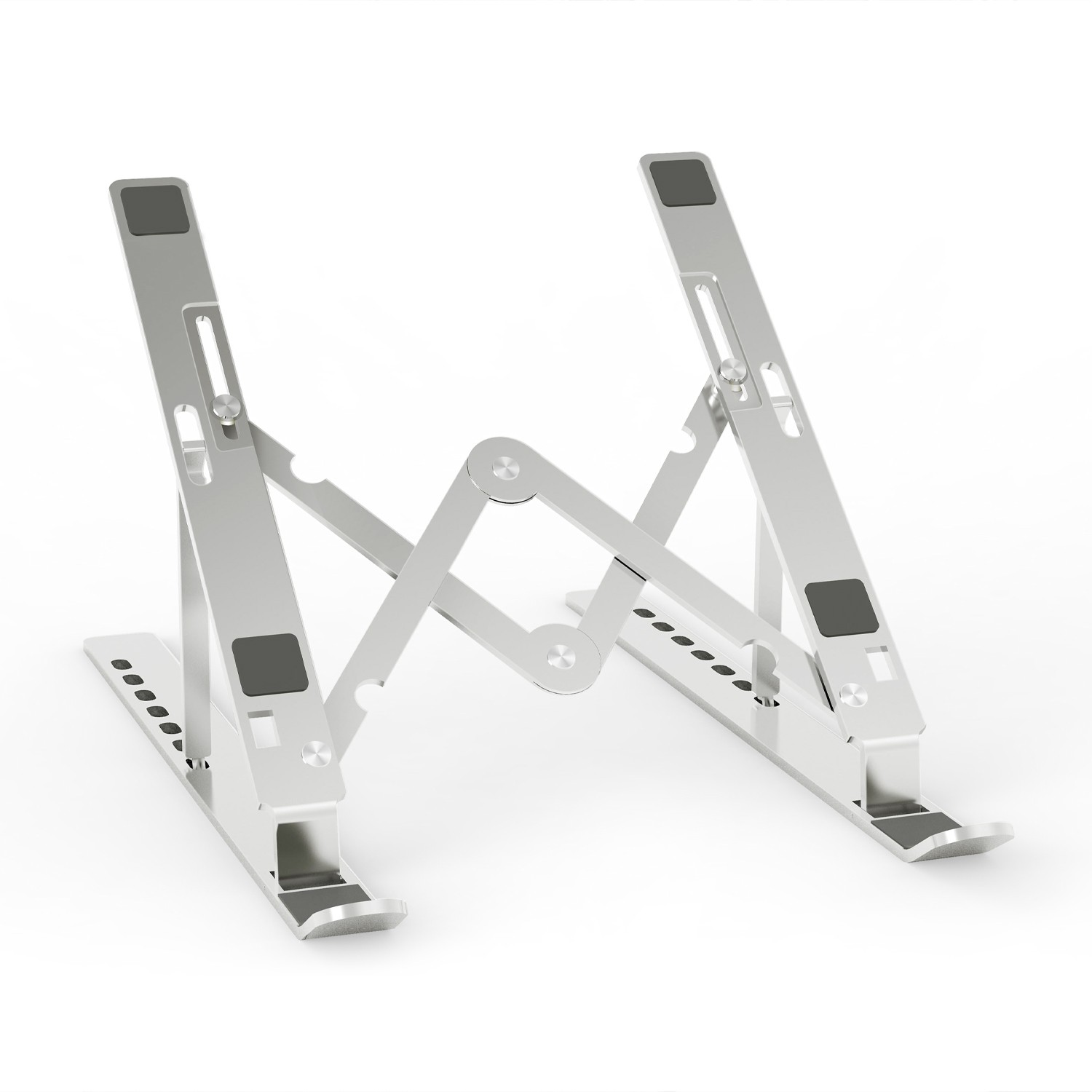 SOPORTE SOBREMESA AJUSTABLE PARA PORTATIL-TABLET PLATA AISENS LPS3M-177