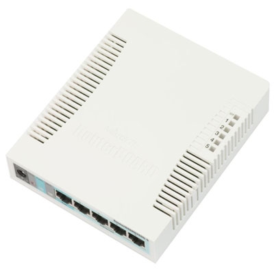 Mikrotik RB260GS Switch 5xGbE 1xSFP Plastic