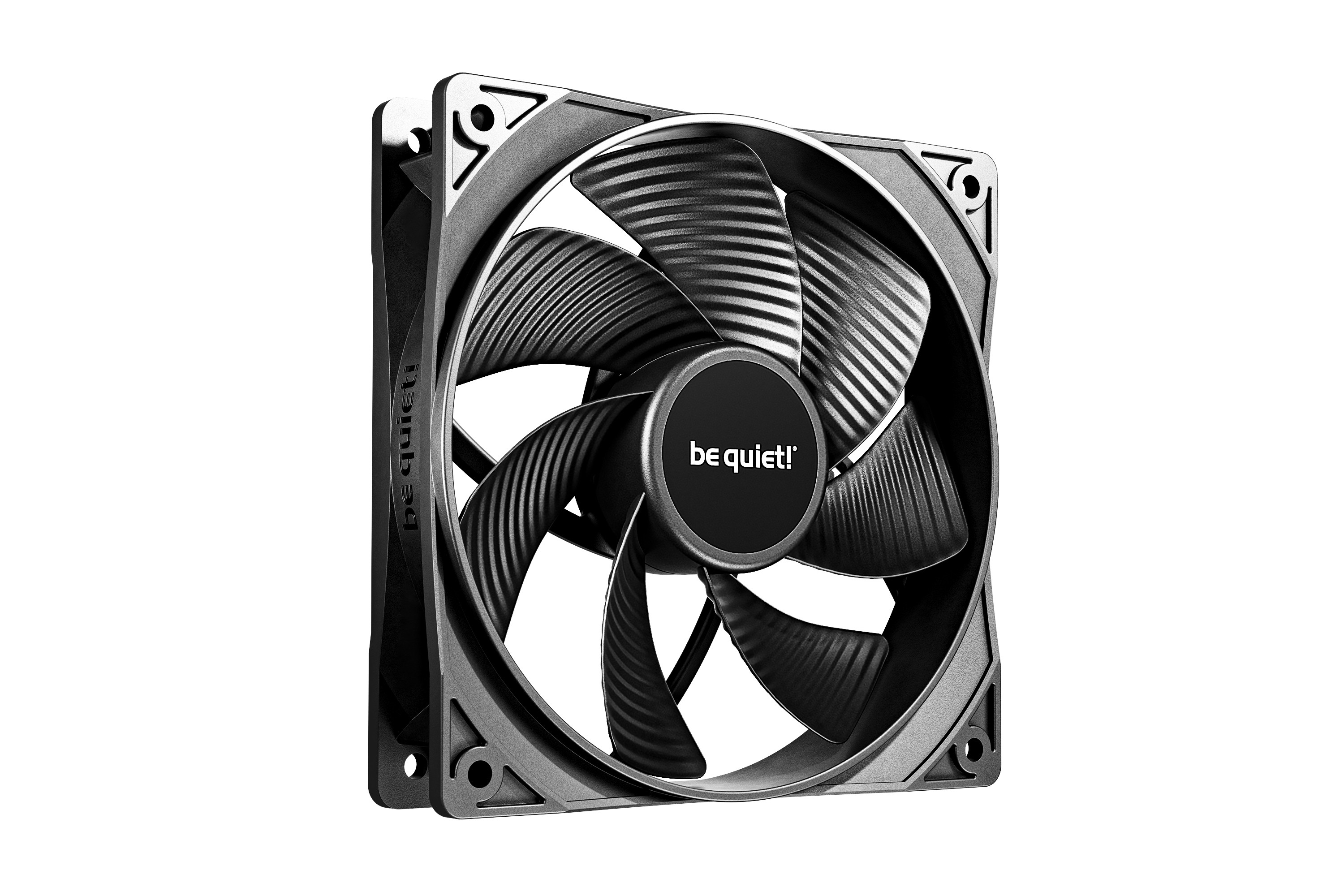 VENTILADOR CAJA ADICIONAL 12X12 BE QUIET PURE WINGS 3 REVERSE BLACK TRIPLE PACK