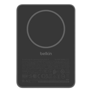 POWERBANK BELKIN BPD010HQBK 5000mAh 15W 1xUSB-C Qi 7.5W MAGNETICA CARGA SIMULTANEA SLIM NEGRO