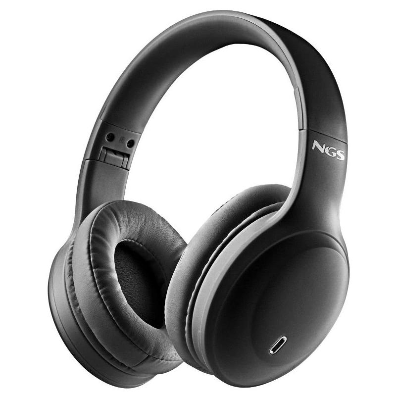 NGS Auriculares Inalámbricos Bluetooth Cancelación de Ruido Articaglacier Black