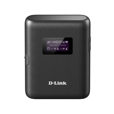 D-Link DWR-933 Router MiFi 4G+ LTE Cat6, 300 Mbps, batería, MiFi, Hotspot, WiFi, AC 1200 Mbps, WPS, Color Negro