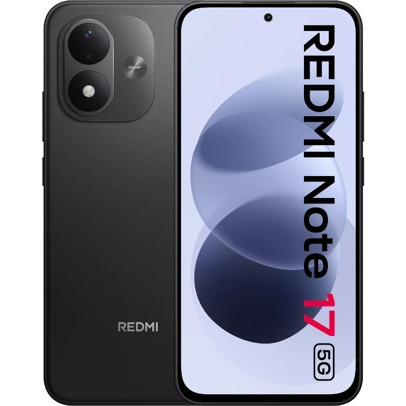 SMARTPHONE XIAOMI REDMI NOTE 17 5G 6GB RAM 128GB ROM BLACK