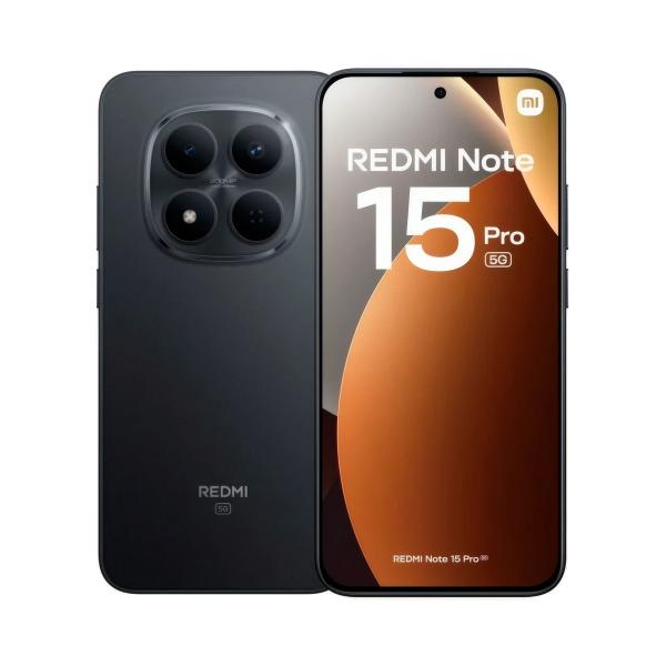 SMARTPHONE XIAOMI REDMI NOTE 15 PRO 5G 6,83" 12GB RAM 512GB ROM BLACK