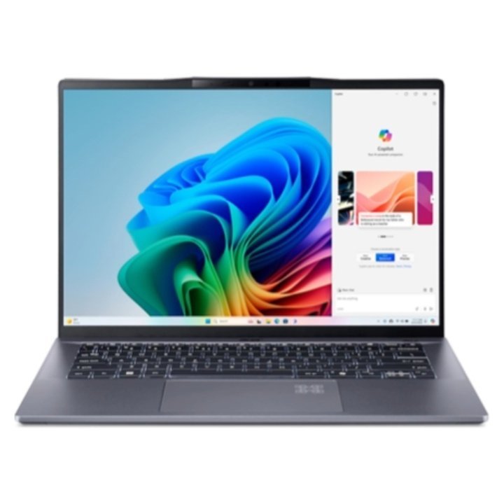 PORTATIL ACER SFG14-01-X962 SNAPDRAGON X PLUS X1P-42100 8C 14." 16GB 1TB PC COPILOT+ W11H GRIS