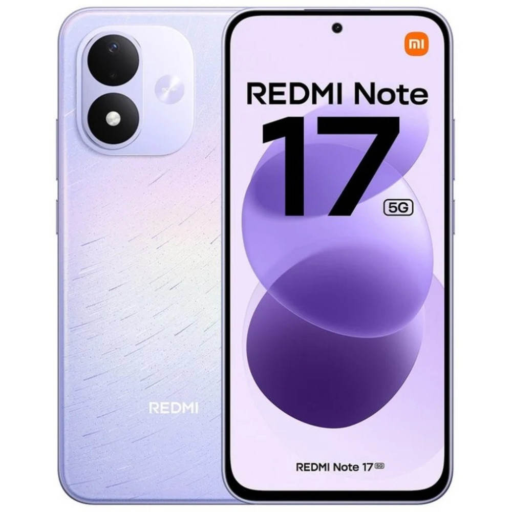 SMARTPHONE XIAOMI REDMI NOTE 17 5G 6GB RAM 128GB ROM CELESTIAL PURPLE