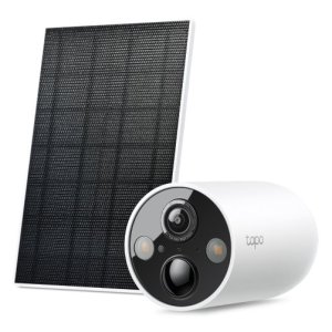CAMARA EXTERIOR IP TP-LINK TAPO TC85-KIT SMART PANEL SOLAR BATERIA 2K QHD VISION COLOR IA AUDIO IP66