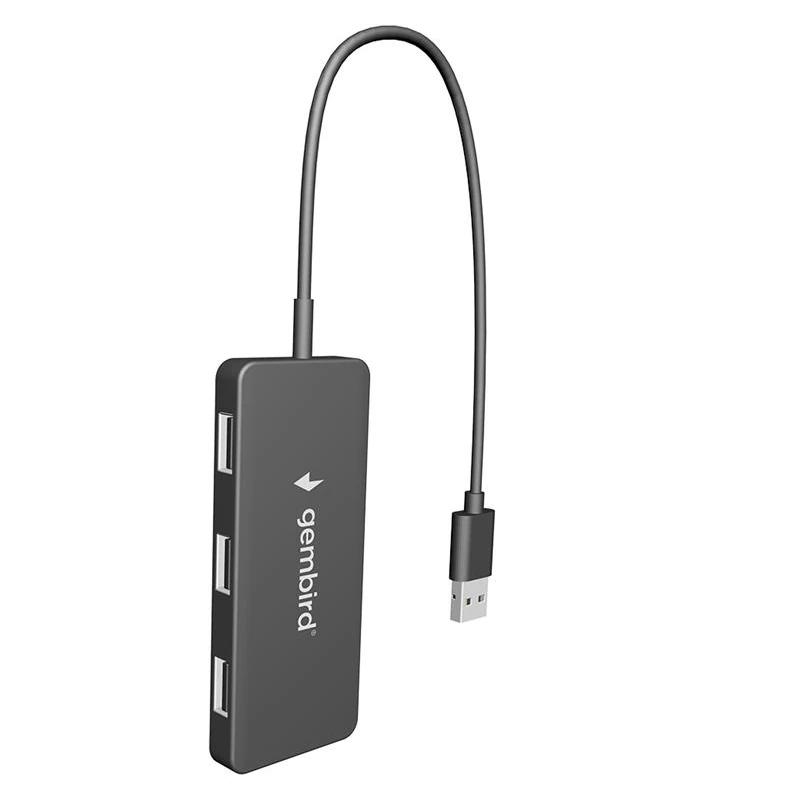 Gembird Concentrador USB 2.0 de 4 puertos
