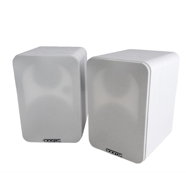 ALTAVOCES 2.0 BLUETOOTH AUTOAMPLIFICADOS APPROX APPSPK02WH 30W POR