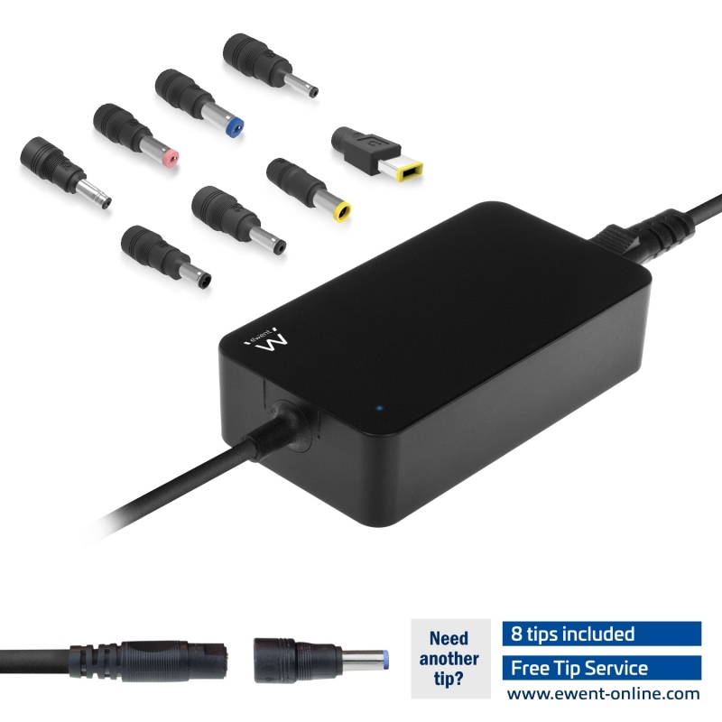 EWENT 45W PUNTAS PARA PORTATIL | para Portátil | Ewent