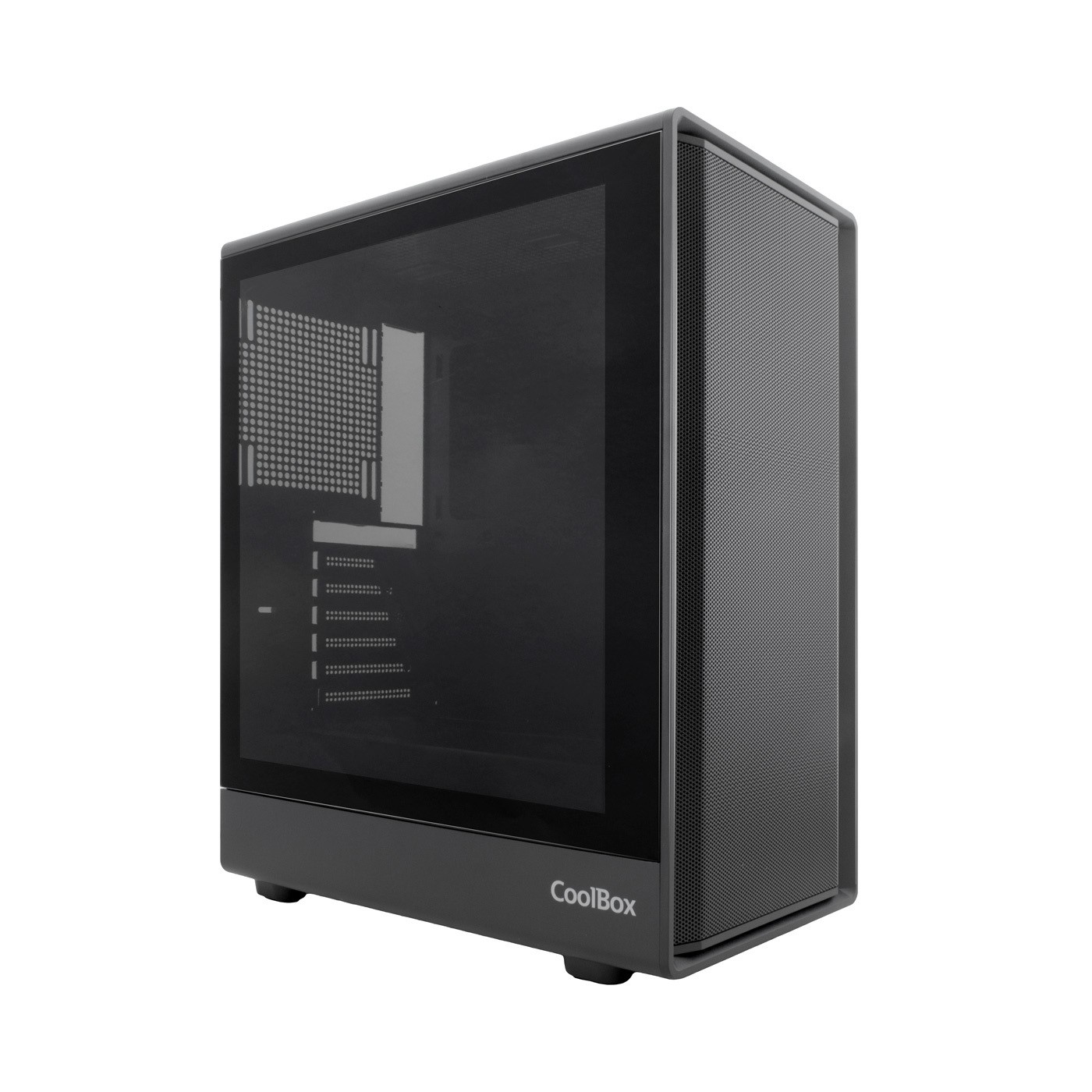 CAJA ATX COOLBOX GA700 DARKSIDE CRISTAL TEMPLADO NEGRA