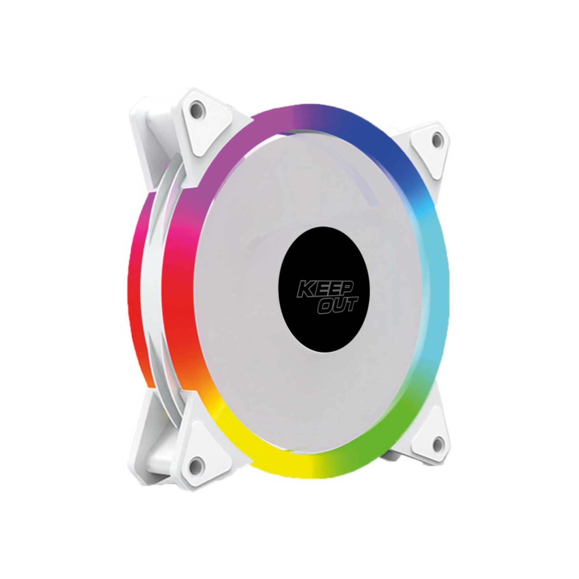 Keep Out Ventilador XFC-120SRW WHITE 5V