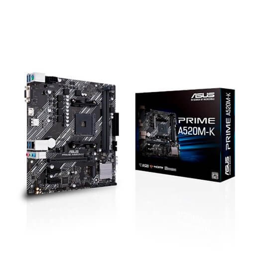 PLACA BASE ASUS AM4 PRIME A520M-K DDR4 MATX