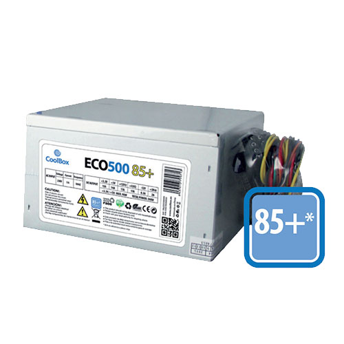 FUENTE ALIMENTACION ATX  300W COOLBOX 85% ECO-500 COO-FA500E85
