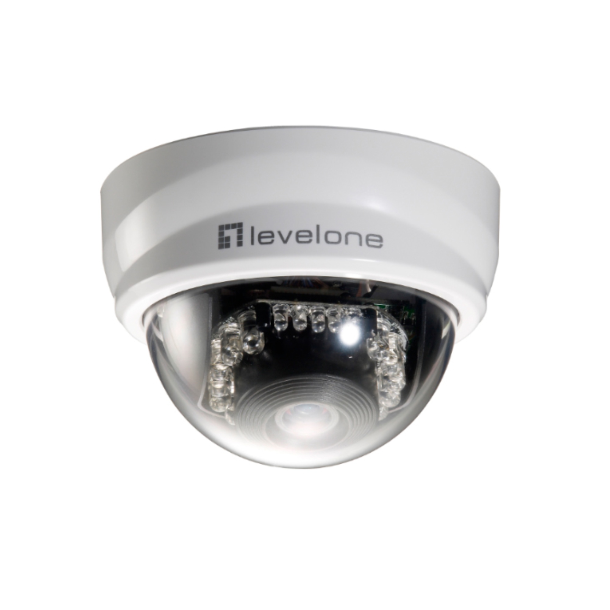 Cámara IP LevelOne FCS-3101 Mini Domo 2MP PoE Interior Día/Noche
