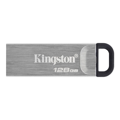 Kingston Memoria USB DTKN 128GB USB 3.2 Gen1 Plata